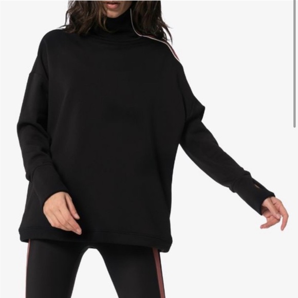 • Sweaty Betty • Freedom Athletic Thermal Black with Velvet Stripe Small Women’s - Picture 2 of 7